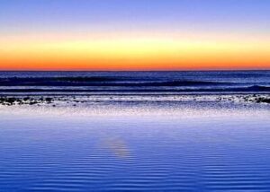 Meer und Morgenstimmung repräsentiert unser Innehalten und Zufälle des Lebens.