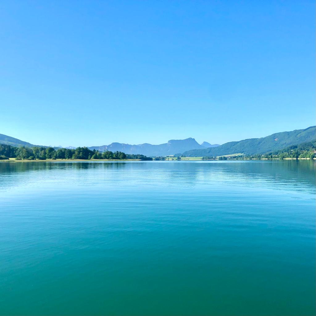 Irrsee mit Blick auf den Schober bedeutet für mich immer wieder eine Heimkehr in eine neue Heimat
