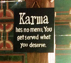 Work Life Balance hat viel mit der Wirkung von Karma zu tun.