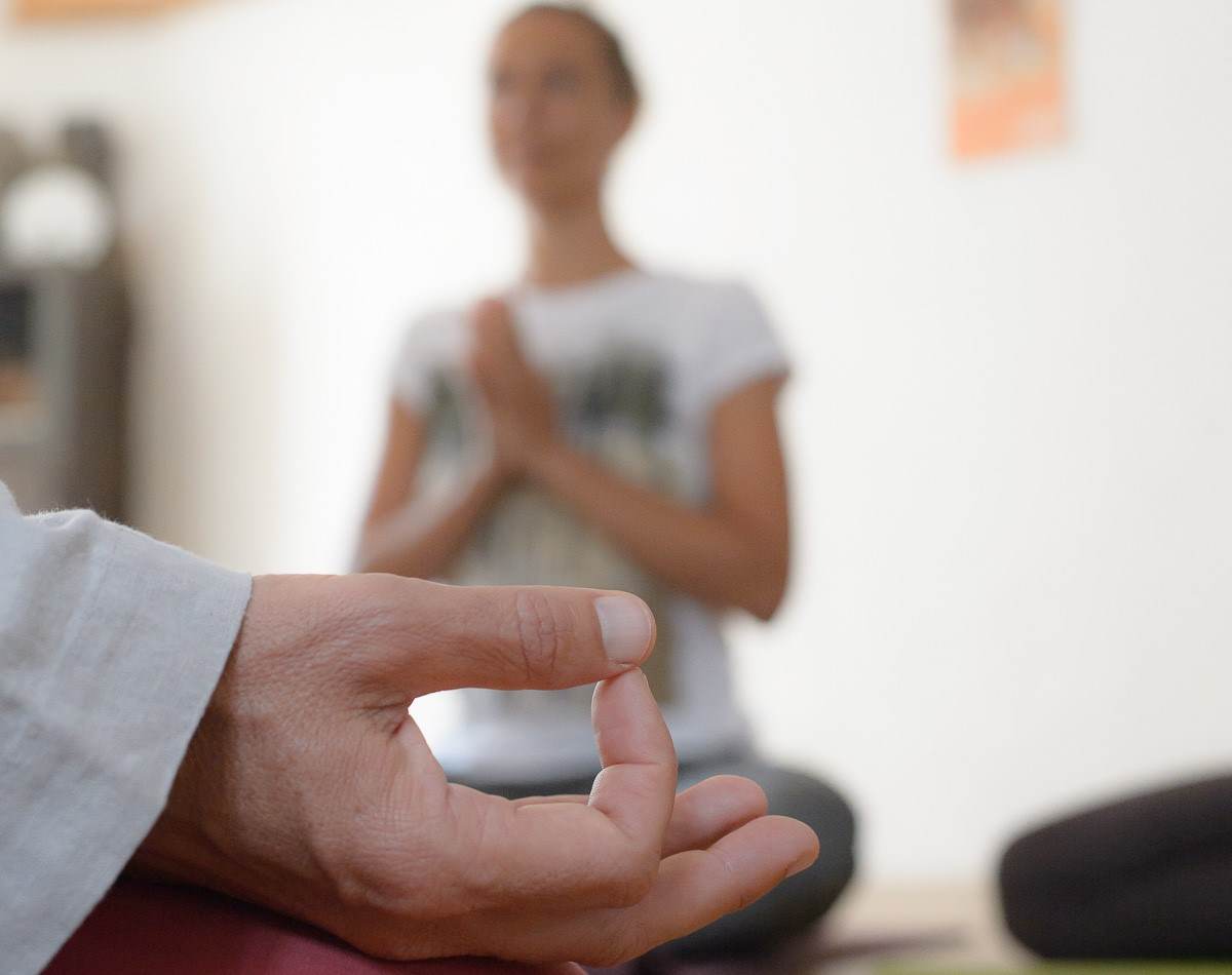 Meditation im Yogaunterricht