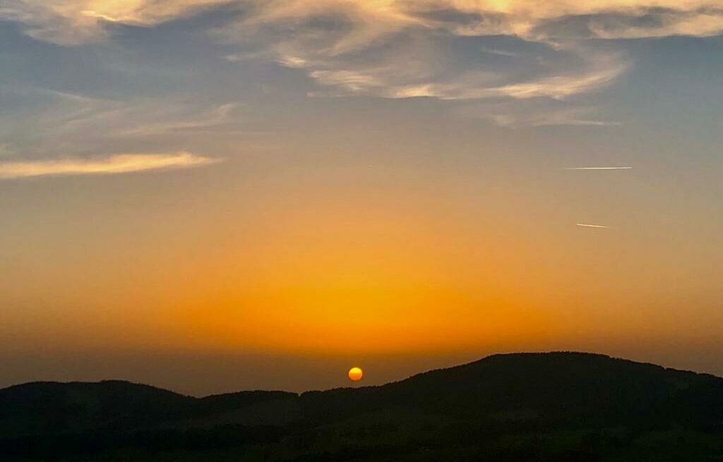 Der Sonnenaufgang inspiriert zu Sonnwend-Gedanken